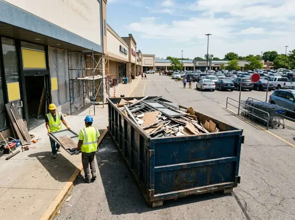 retail-store-renovation-debris-003 — frequently asked questions, Roll-off Dumpster Rentals in Peachtree Corners, GA
